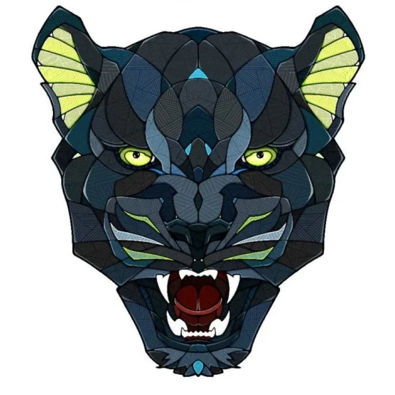 3D Puzzle DVCIT PANTHER S WOODEN BOX, 8+, 21x19