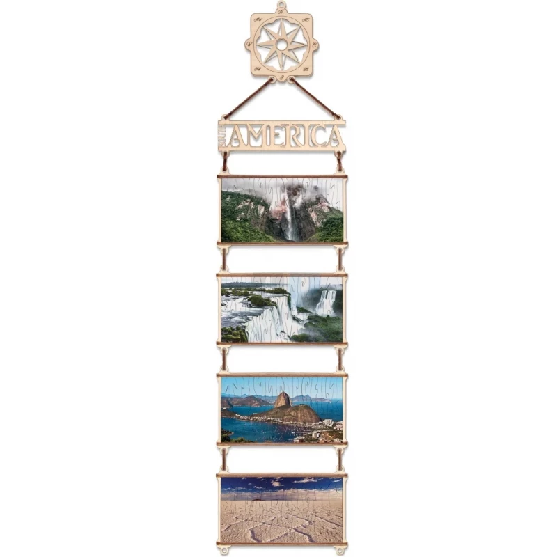 3D Puzzle DVCIT SOUTH AMERICA, 8+, 70x17.5x1.5