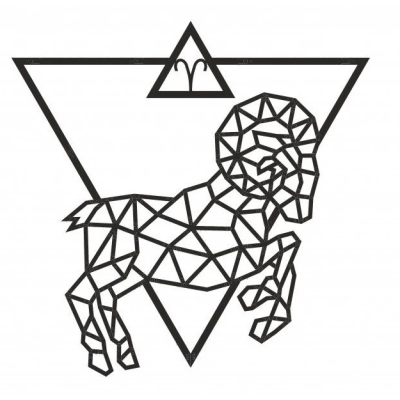 3D Puzzle DVCIT ZODIAC SIGNS: ARIES, 14+, 74.3x73.9x0.7