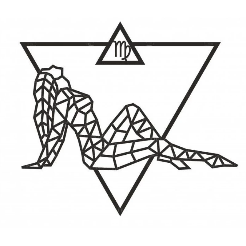 3D Puzzle DVCIT ZODIAC SIGNS: VIRGO, 14+, 80.7x72x0.7