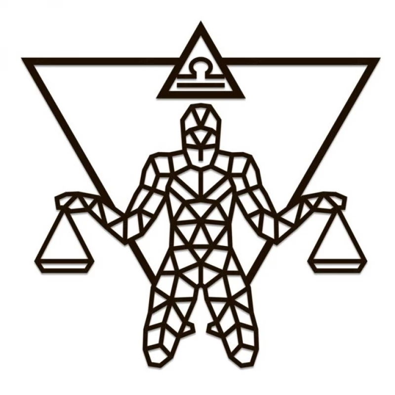 3D Puzzle DVCIT ZODIAC SIGNS: LIBRA, 14+, 74.3x71.7x0.7