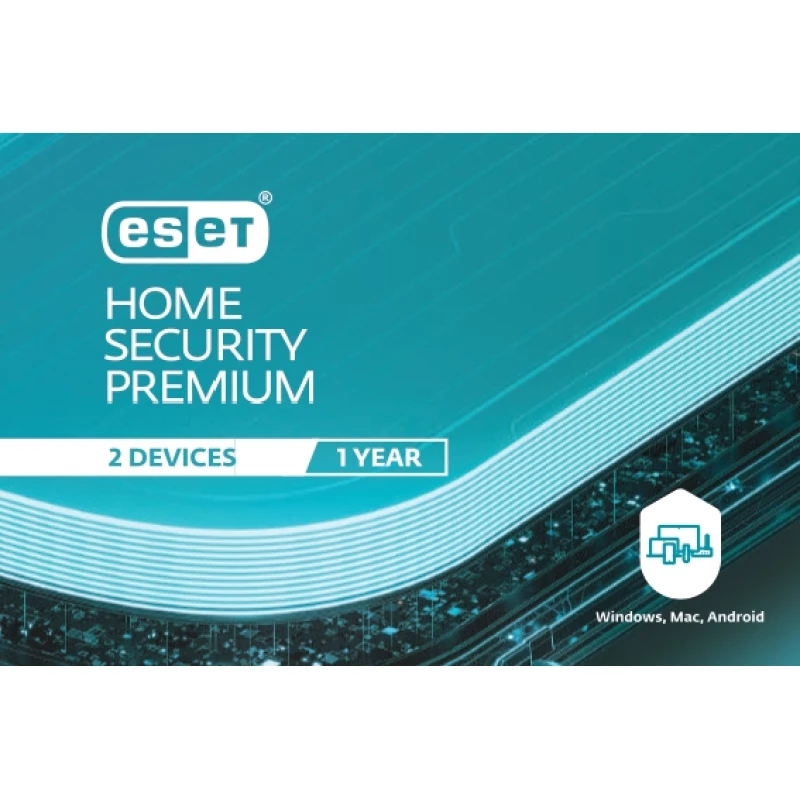 Antivirus ESET HOME SECURITY PREMIUM FOR 1 YEAR, 2 DEVICE