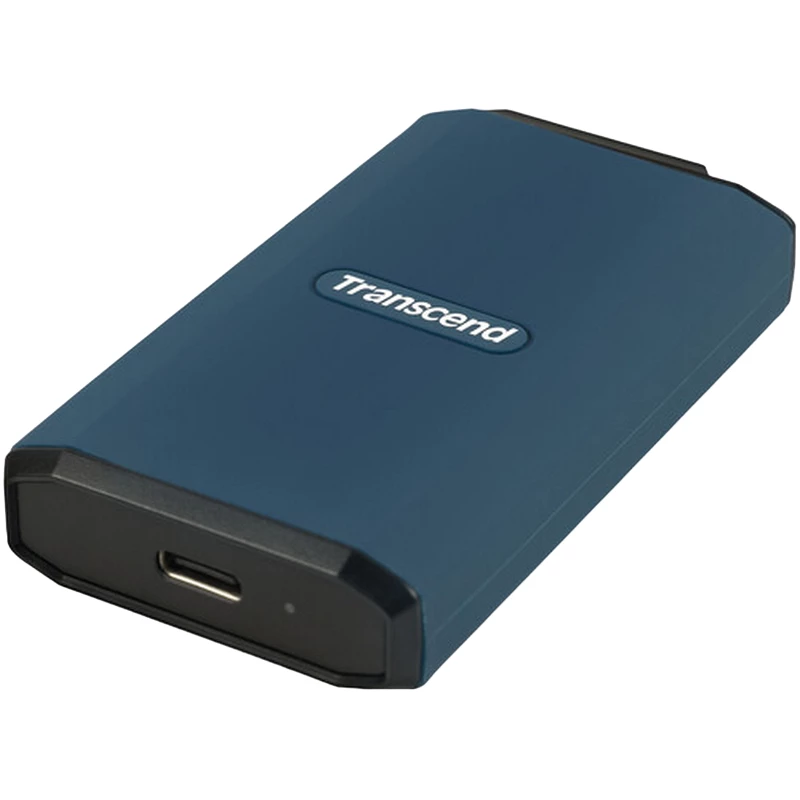 Жёсткий диск внешний TRANSCEND 4.0TB Portable SSD ESD410C, Dark Blue