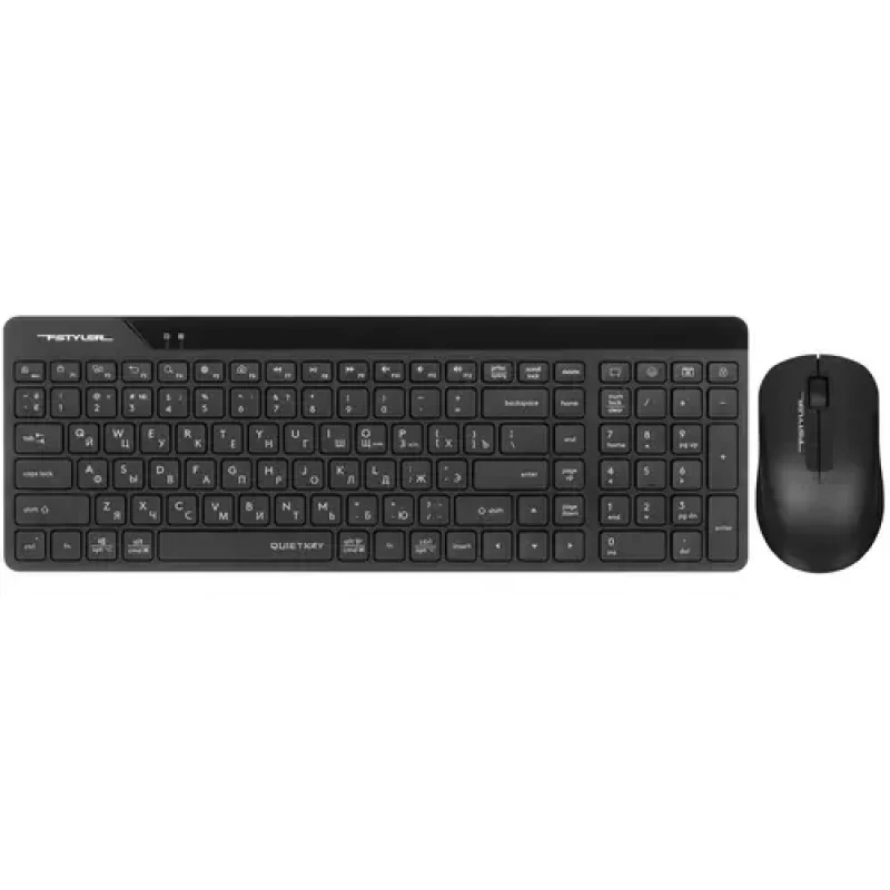 Kit (keyboard+mouse) A4TECH FG2300 Air, Low Profile, Chocolate Keycaps, Silent