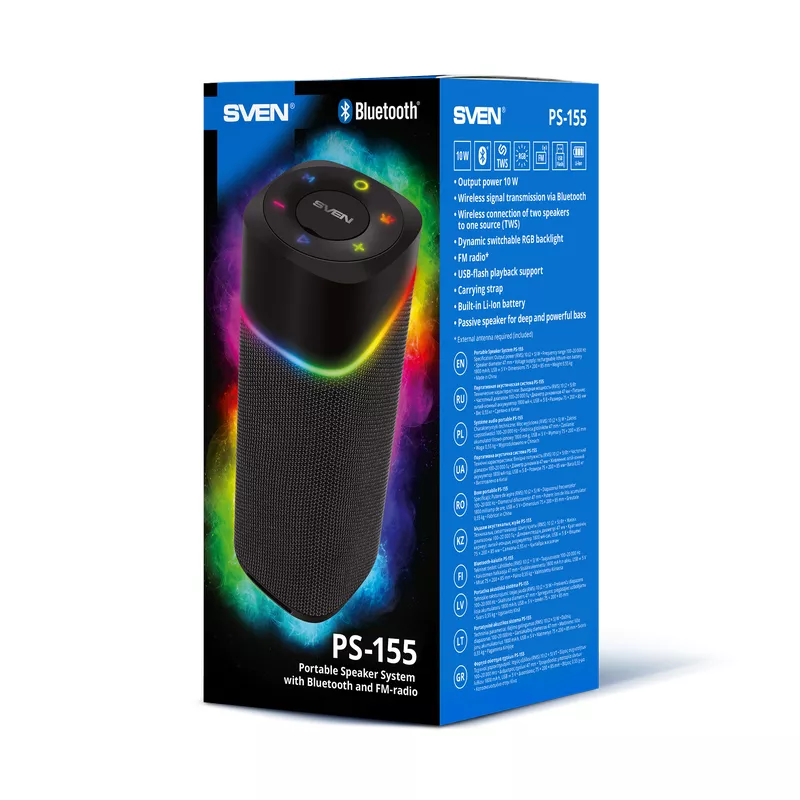 Boxa SVEN PS-155, BLACK