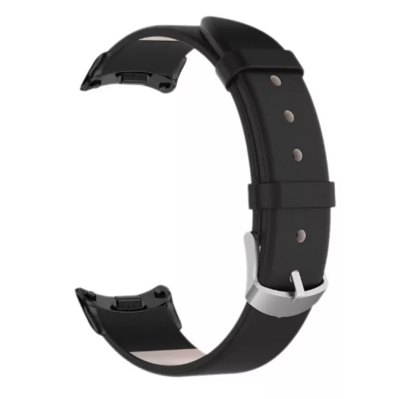 Bratara pentru ceas AMAZFIT STRAP LEATHER SMART BAND 8 BLACK