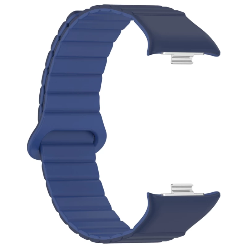 Ремешок браслет для часов AMAZFIT Strap Magnetic Redmi Watch 4/Band 8 Pro Dark Blue-Navy Blue