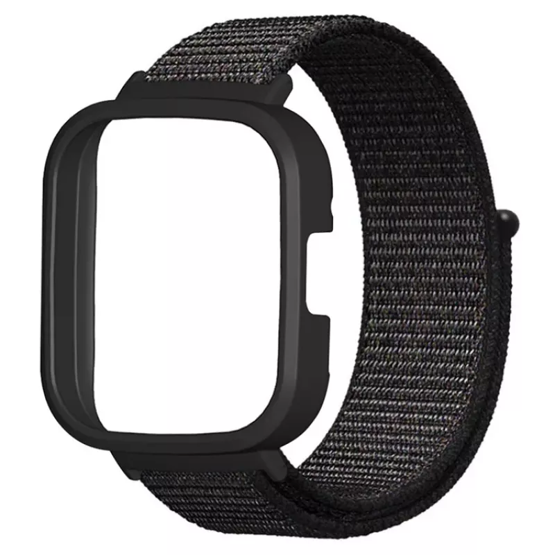 Ремешок браслет для часов AMAZFIT Strap Nylon Redmi Watch 3 Black
