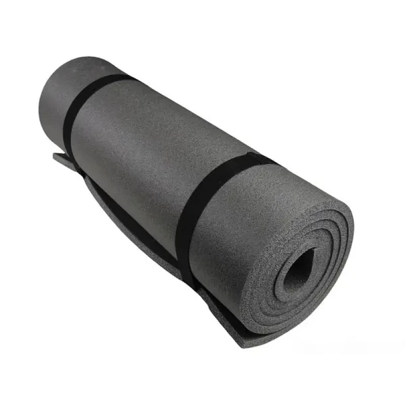 Covoras fitness Arena 8403610 NBR 10 MM, GRI, 183x61x1 cm