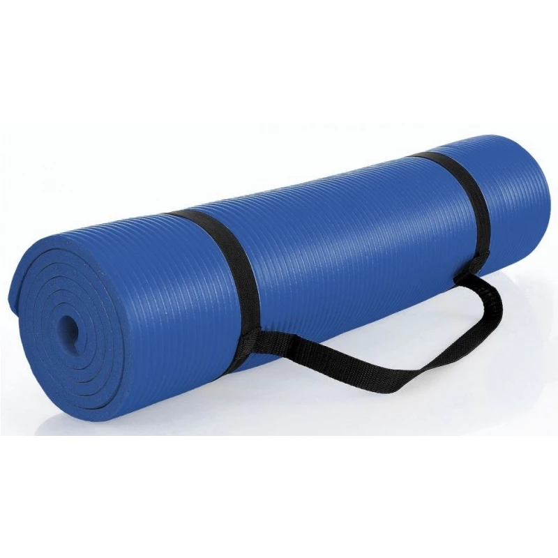 Covoras fitness Arena 8403610 NBR 10 MM, ALBASTRU, 183x61x1 cm