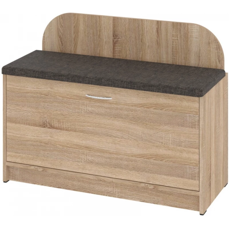 Тумба для обуви PEHOTIN Б-1 Дуб Сонома/Саванна Браун