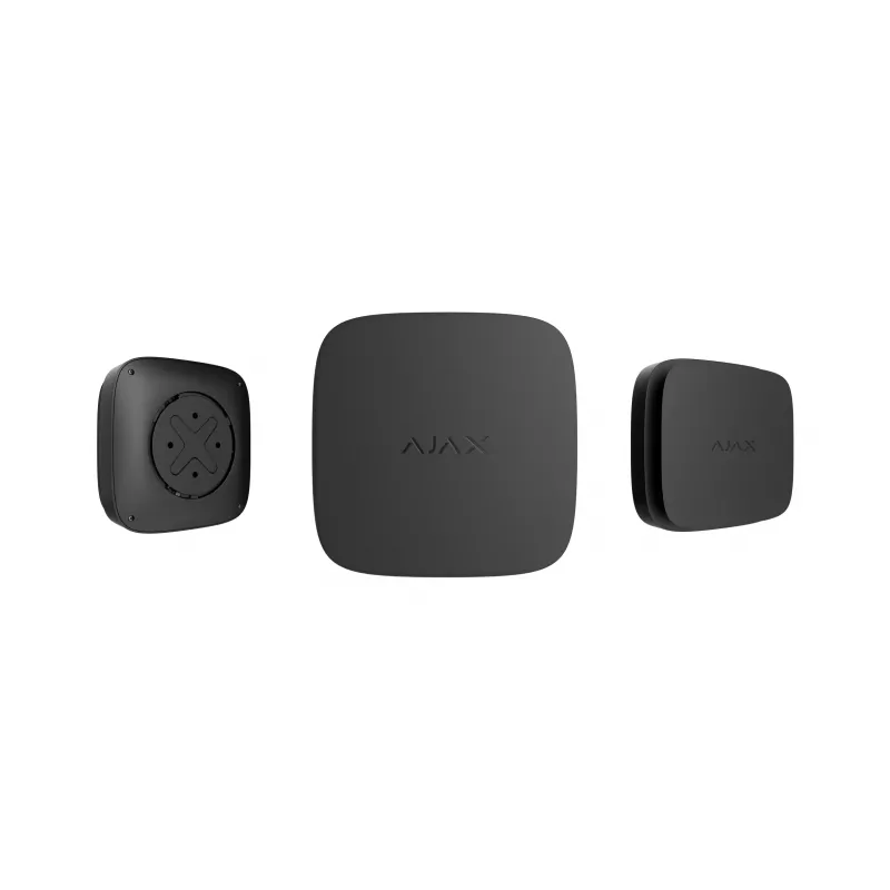 Датчик дыма Ajax Wireless Security Fire Detector "FireProtect 2 RB", Black, Heat/Smoke/CO