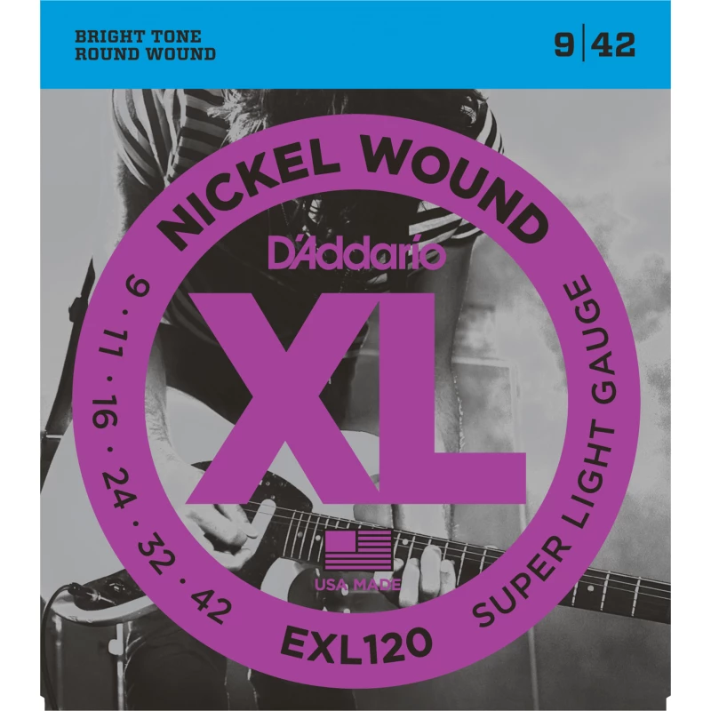 Set de corzi D'Addario

 EXL120 chitara