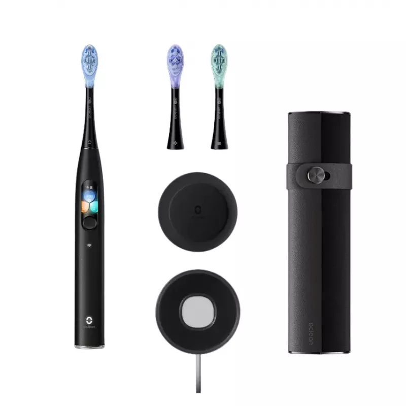Periuta de dinti electrica Ocean Oclean X Ultral Set, Black, 84000 osc/min
