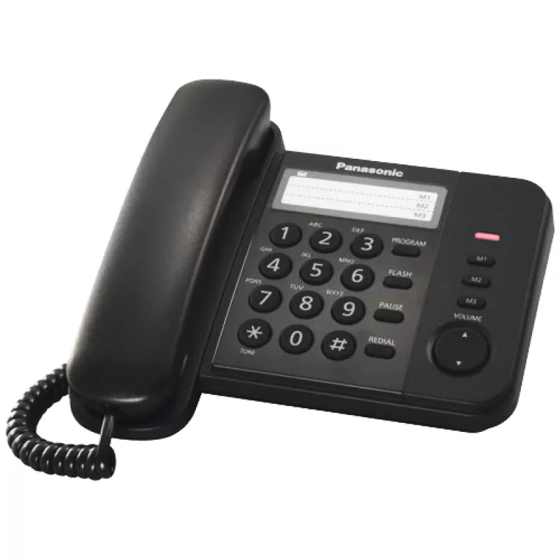Telefon PANASONIC KX-TS2352UAB, Black