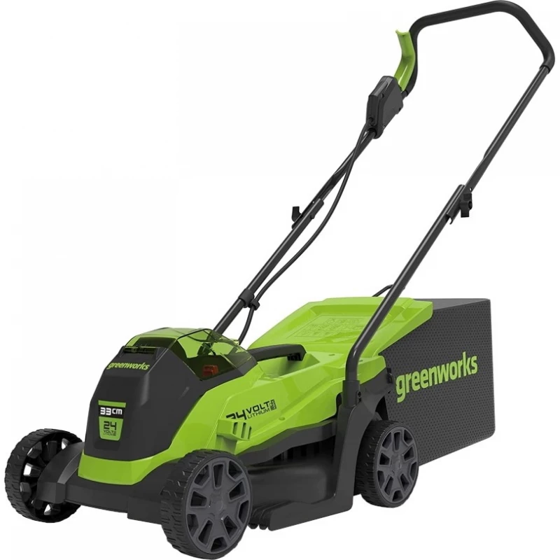 Masina de tuns iarba pe acumulator GreenWorks GD24LM33, 33CM, FARA ACUM
