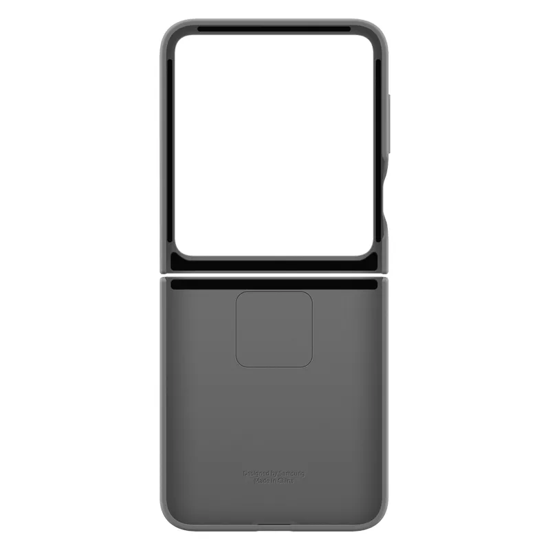Husa Samsung ORIGINAL SILICONE CASE FLIP6, GRAY