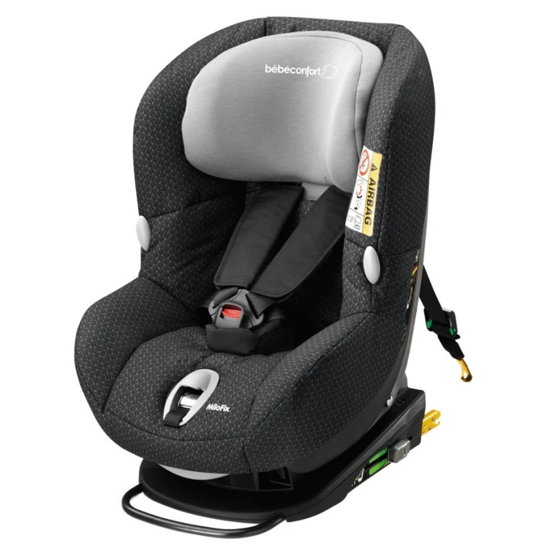 Автокресло детская Bebe Confort Juvenile
 MiloFix Gr. 0+/1 ECE R44/04, Black Crystal