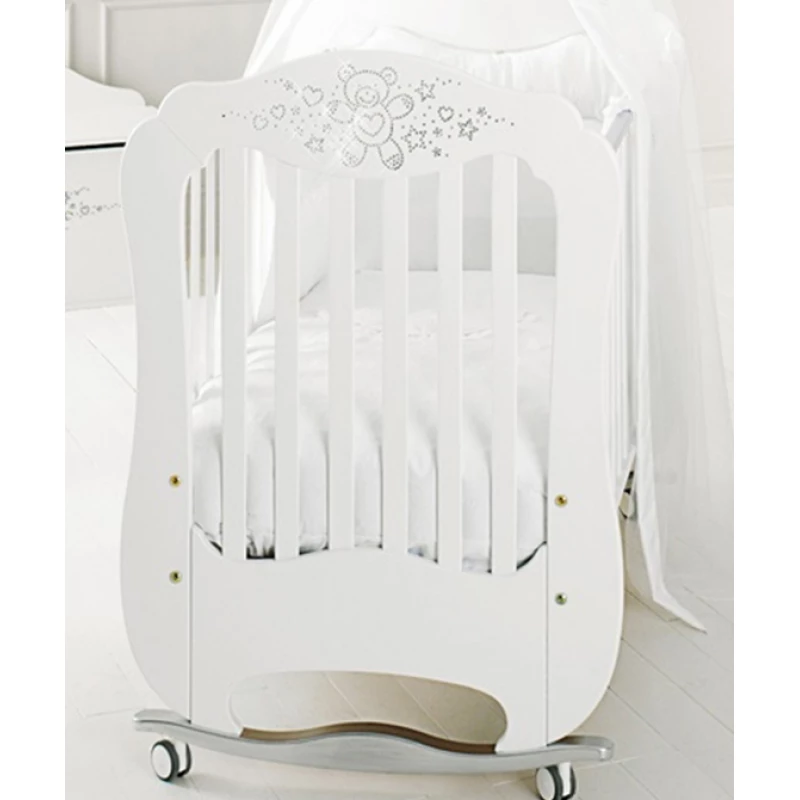 Кроватка Baby Expert
 Diamante, White