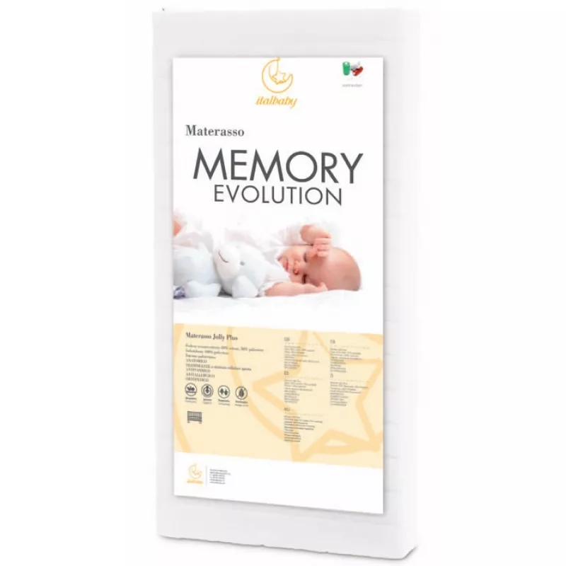 Матрас Italbaby
 Memory Evolution 60x120 см, 010.2220
