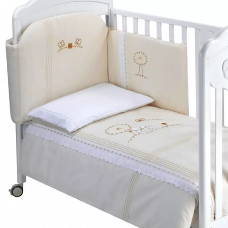 Lenjerie de pat Italbaby
 FARFALLINE SPECIAL RICAMAT, 100.9050