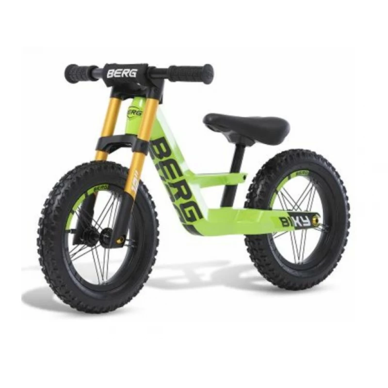 Bicicleta fara pedale BERG TOYS БЕГОВЕЛ  CROSS Ø 12" ЗЕЛЁНЫЙ