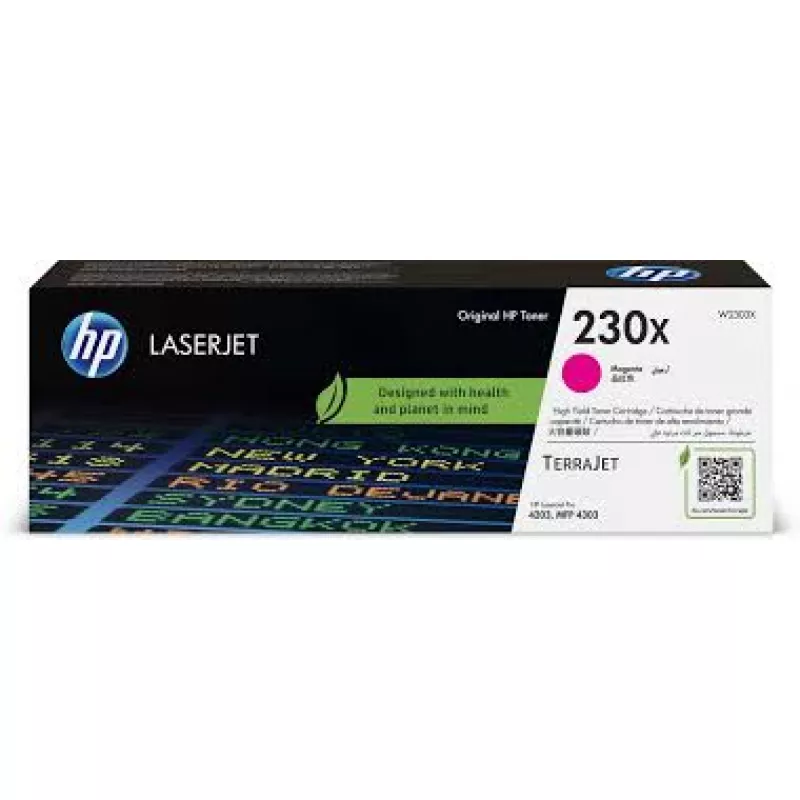 Cartus laser HP 230X MAGENTA LASERJET PRO 4203DN,  COLOR LASERJET PRO 4203DW,  LASERJET PRO MFP 4303DW,  LASERJET PRO MFP 4303FDN,  LASERJET PRO MFP 4303FDW