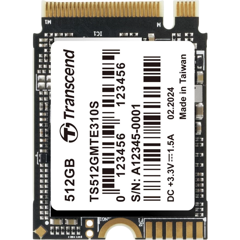 SSD TRANSCEND 512GB MTE310S, 30mm, PCIe 4.0 x4