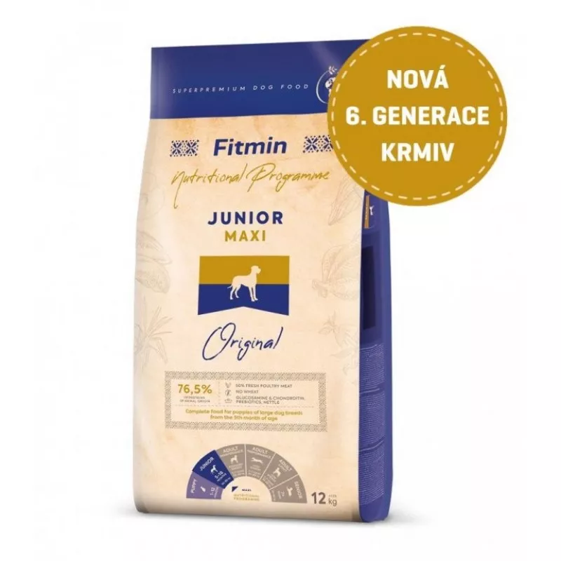 Hrana uscata Fitmin DOG MAXI JUNIOR 12 KG