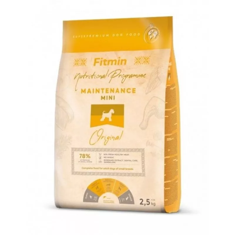 Hrana uscata Fitmin DOG MINI MAINTENANCE 2.5 KG