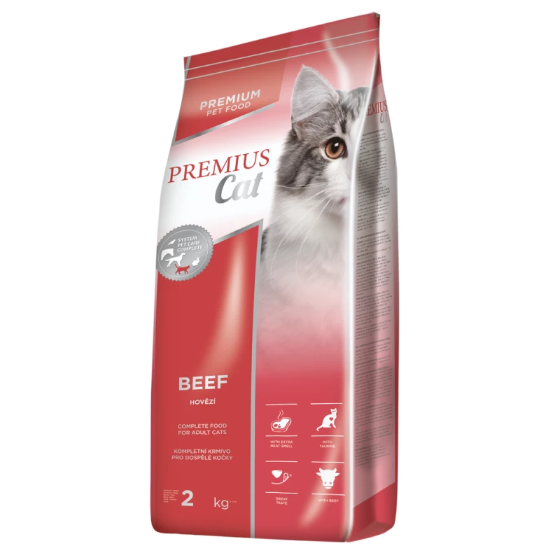 Hrana uscata Fitmin PREMIUS CAT BEEF 2 KG