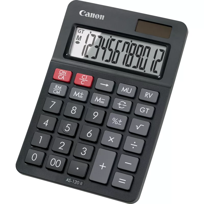 Calculator de birou CANON CALCULATOR  AS-120 II, 12 DIGIT