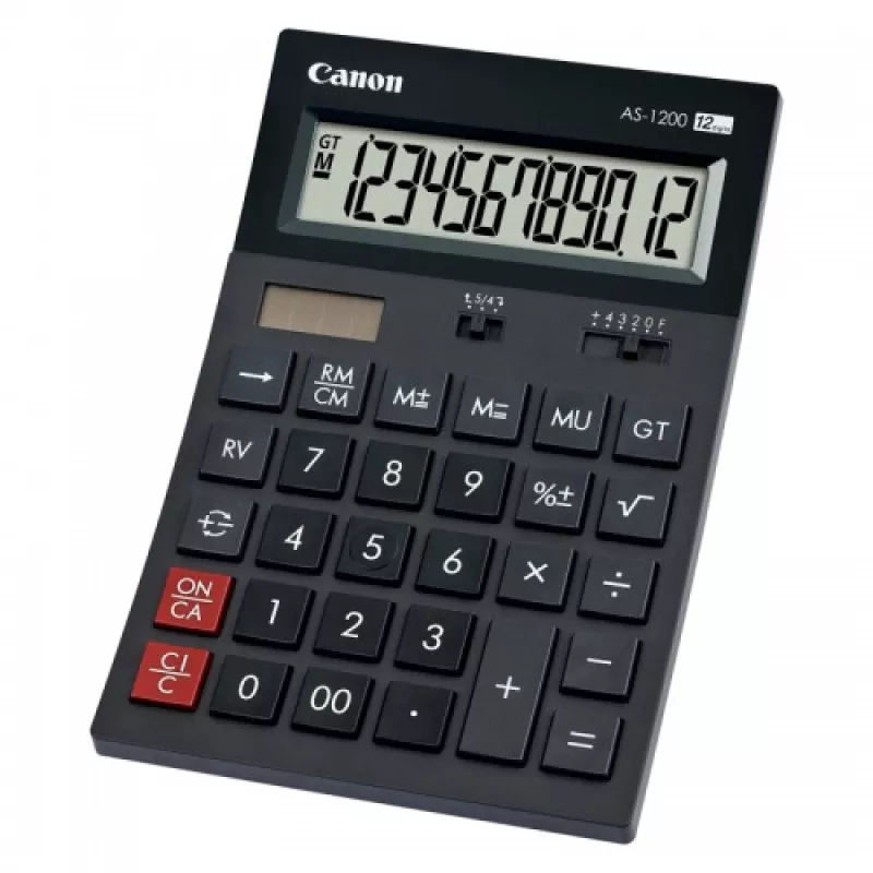 Calculator de birou CANON CALCULATOR  AS-1200, 12 DIGIT