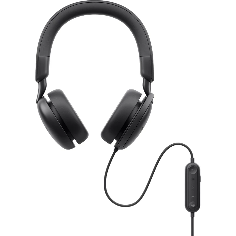 Casti cu fir si microfon DELL PRO WIRED ANC HEADSET WH5024