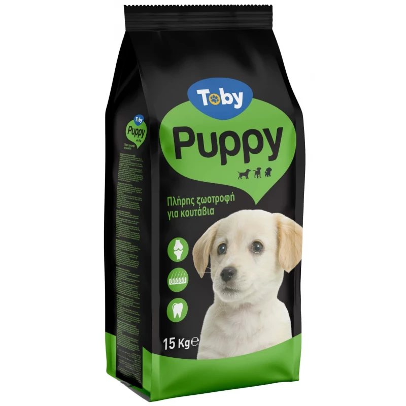 Hrana uscata Farma friends TOBY PUPPY DOG 15KG