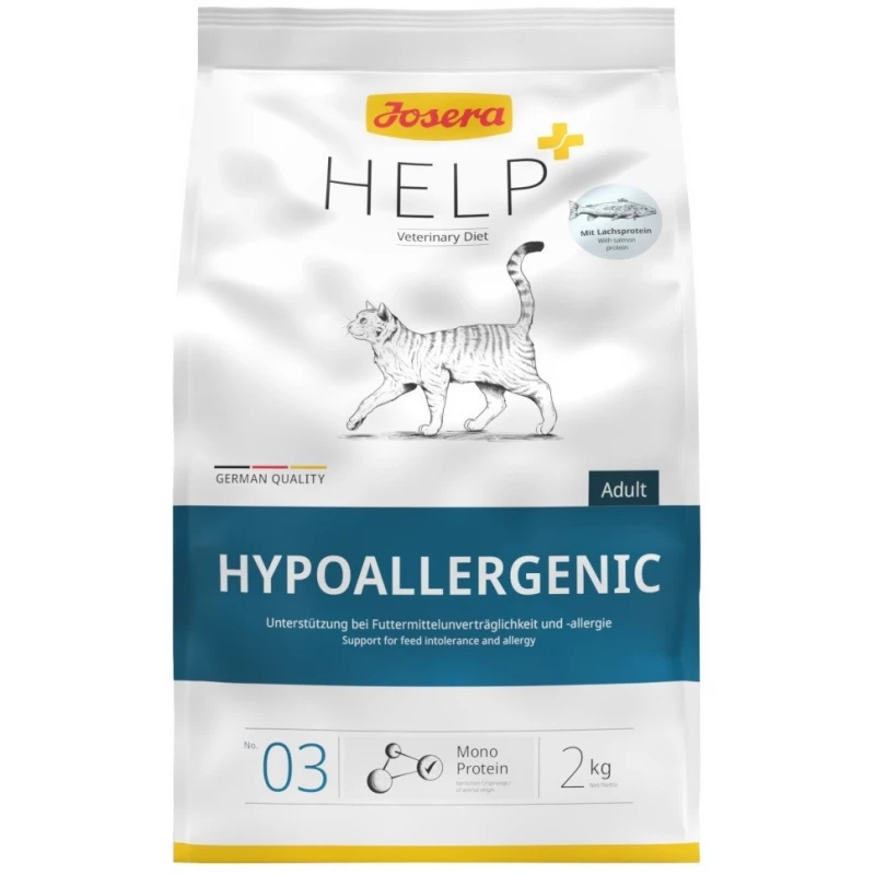 Hrana uscata Help HYPOALLERGENIC CAT DRY 2 KG