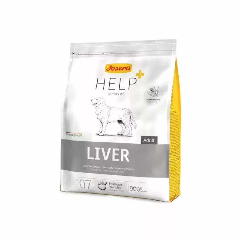 Hrana uscata Help LIVER DOG DRY 900 G