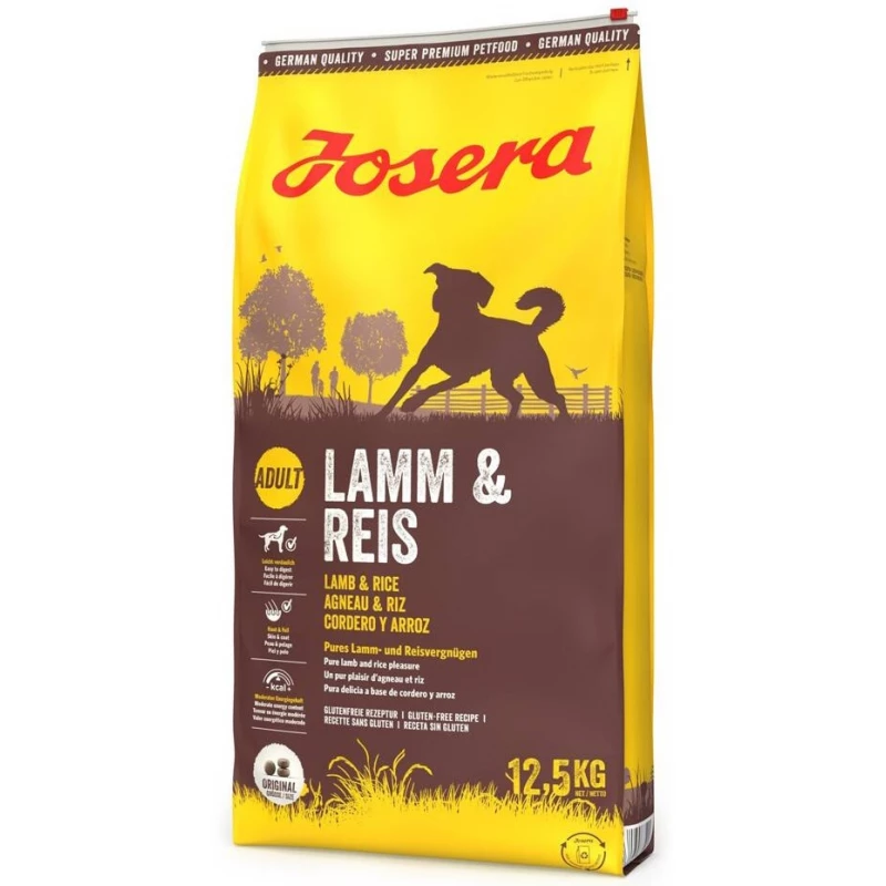 Hrana uscata Josera ADULT LAMB & RICE 12.5KG