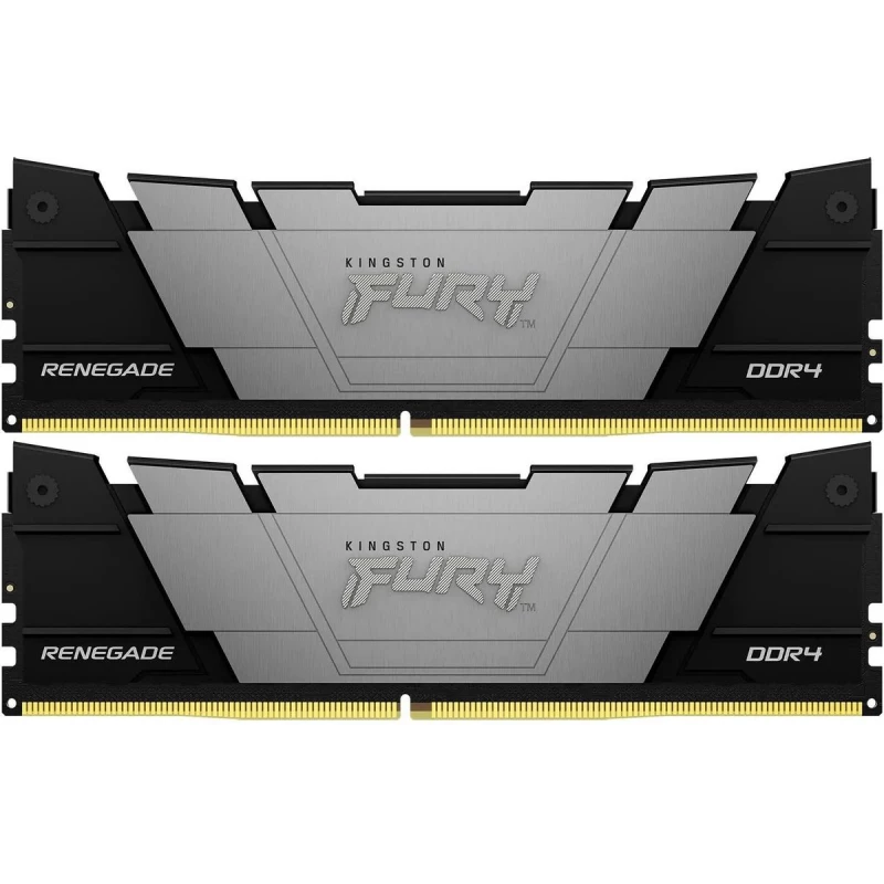 RAM KINGSTON 16GB (KIT OF 2*8GB) DDR4-3200  FURY® RENEGADE DDR4, PC25600, CL16, 1.35V, 1RX8, SYMMETRIC BLACK LARGE HEAT SPREADER, INTEL XMP READY (EXTREME MEMORY PROFILES)