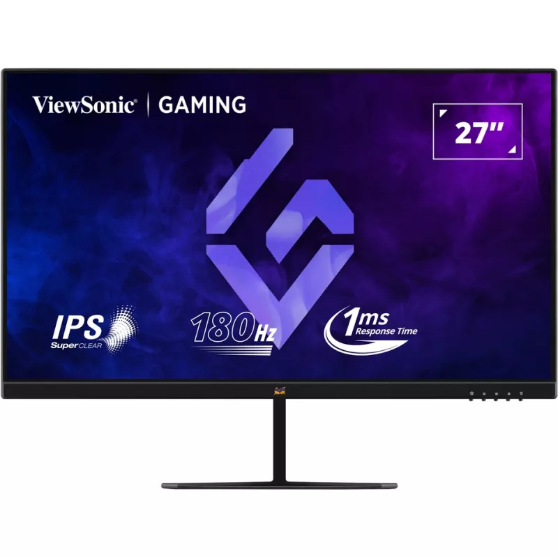 Monitor gaming VIEWSONIC 27.0"  IPS LED VX2779-HD-PRO GAMING BORDLESS BLACK (1MS, 1000:1, 250CD, 1920X1080, 178°/178°, HDMI X 2, DISPLAYPORT, 180HZ REFRESH RATE, CONSOLE MODE 120HZ, SUPERCLEAR IPS, HDR10, AMD ADAPTIVE SYNC, AUDIO LINE-OUT, VESA)