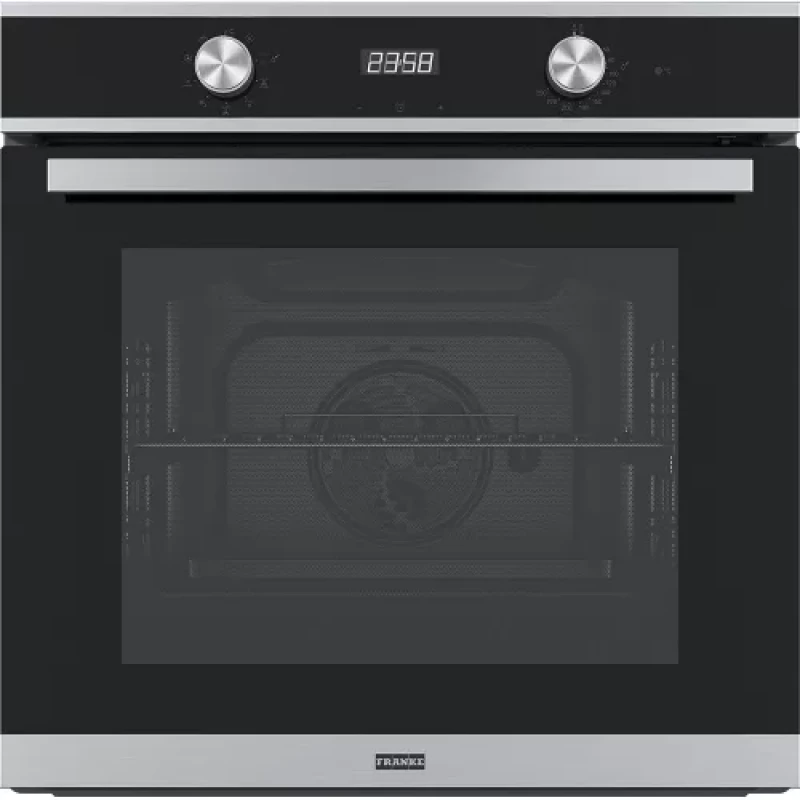 Cuptor electric incorporabil FRANKE FSM 86 H XS (116.0605.990), 71 l, 9 functii, LxIxA (cm) 59,5x59,5x57, Grill, Timer, Inox, Negru, A