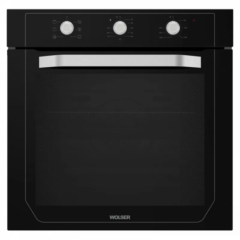 Cuptor electric incorporabil WOLSER WL-AM 672, Black Glass