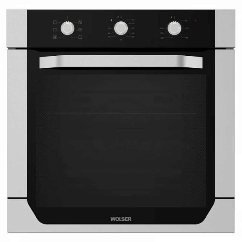 Встраиваемая  электрическая духовка WOLSER WL-AM 672, Inox