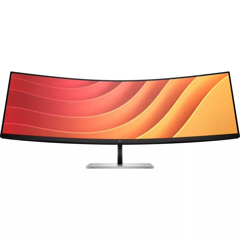 Monitor HP 44.5" HP VA LED E45c G5 Dual QHD Curved Black/Silver (3ms, 32:9, 3000:1, 400cd,  5120 x 1440, 178°/178°,  HDMI2.1, DisplayPort, 2 x USB-C (Data, Video, Power), 165Hz Refresh Rate, USB Hub: 4 x USB3.2, Height Adjustment, Speakers 2 x 3W, VESA)