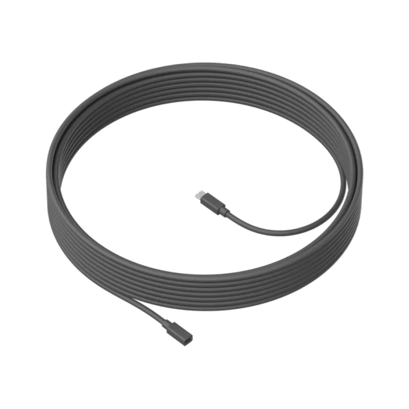 Web camera LOGITECH MEETUP MIC EXTENSION CABLE - GRAPHITE - WW - MEETUP 10M MIC CABLE