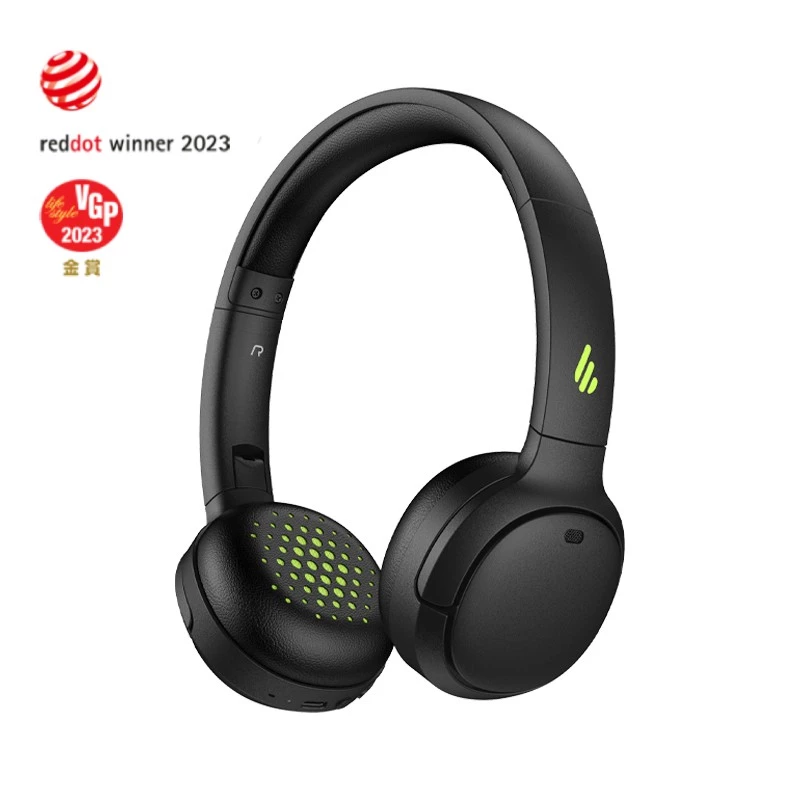 Casti cu fir si microfon EDIFIER WH500 BLACK WIRELESS ON-EAR HEADPHONES, BLUETOOTH V5.2, 30MM DYNAMIC DRIVER, 40 HOURS PLAYTIME, FAST CHARGE,  CONNECT APP, FOLDABLE