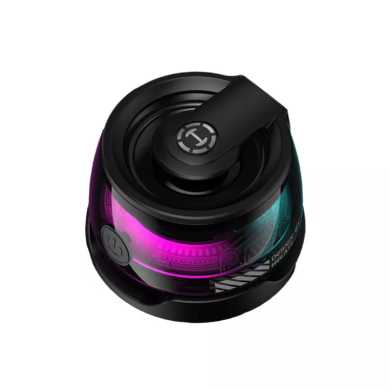 Boxa EDIFIER G200 BLUETOOTH MAGNETIC SPEAKER, 3W, D.40MM SPEAKER, RGB, BLUETOOTH 5.3, PLAYTIME 7H OR PLAY WHILE CHARGING, USB-C, 62.5G, TRANSPARENT TRENDY DESIGN, BLACK