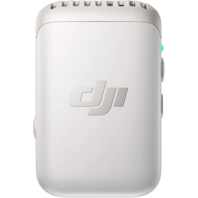Accesorii drone DJI (971388)   MIC 2 WHITE MICROPHONE WIRELESS (1TX), 1X MICROPHONE, WIRELESS, BLUETOOTH (DIRECT CONNECTION TO SMARTPHONE), OMNIDIRECTIONAL, ACTION RANGE 250M, 14 HOURS (32-BIT FLOAT) OF BUILT-IN STORAGE, MICROPHONE AUTONOMY 6H, WEIGHT 28G