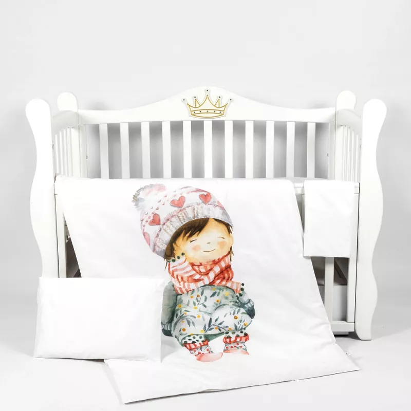 Lenjerie de pat PM SET LENJERIE 3 PIESE PREMIUM LITTLE GIRL