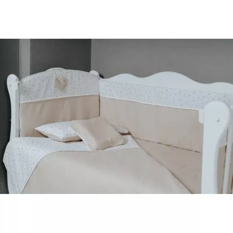 Lenjerie de pat PM SET LENJERIE 8 PIESE CONFORT STELE MARO